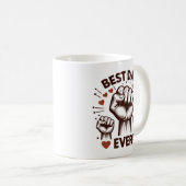 Beste vader ooit mok | Vaderdag koffie (Voorkant rechts)