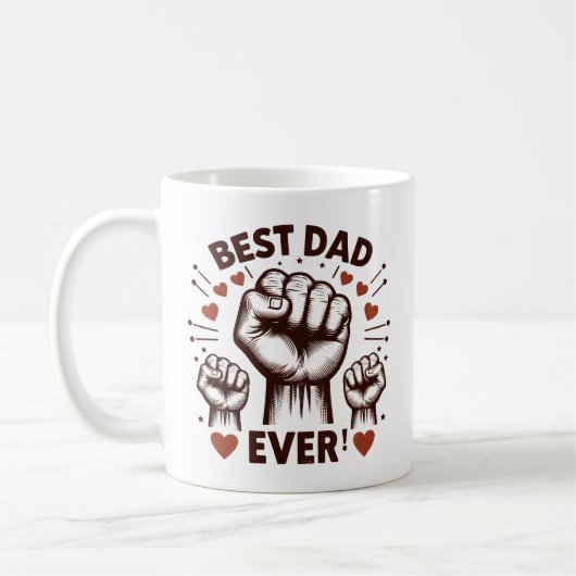 Beste vader ooit mok | Vaderdag koffie (Links)