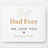 Beste vader ooit muismat (Voorkant)