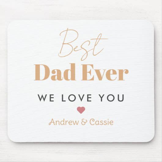 Beste vader ooit muismat (Voorkant)