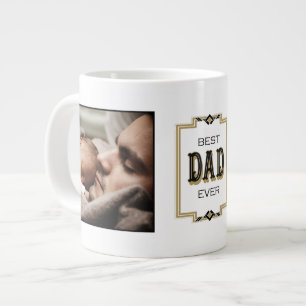Beste vader ooit multi-foto grote koffiekop