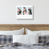 Beste vader ooit | Multi Photo Vaderdag Keepomwill Canvas Afdruk (Insitu (Slaapkamer))