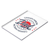 Beste vader ooit naam Golf Progress Notitieboek (Linkerzijde)