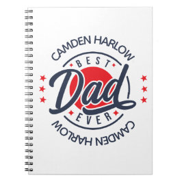 Beste vader ooit naam Golf Progress Notitieboek