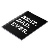 Beste vader ooit notitieboek (Linkerzijde)