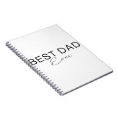 Beste vader ooit notitieboek (Rechterzijde)