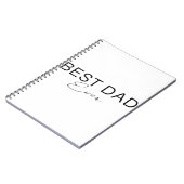 Beste vader ooit notitieboek (Linkerzijde)