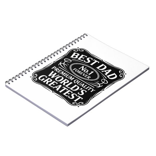 Beste vader ooit notitieboek (Linkerzijde)