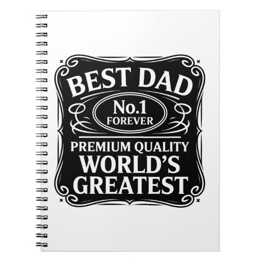 Beste vader ooit notitieboek (Voorkant)