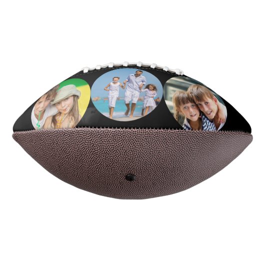 Beste vader ooit Ondertekend Foto zwart, gepersona American Football (Gedraaid 270)