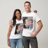 Beste vader ooit papa en Baby foto T-shirt (Unisex)