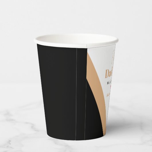 Beste vader ooit papieren bekers (Rechts)