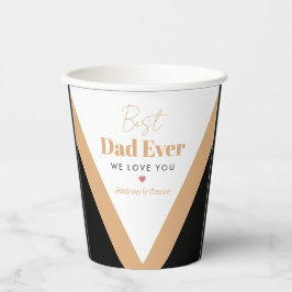 Beste vader ooit papieren bekers