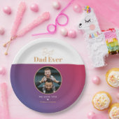 Beste vader ooit papieren bordje (Feest)