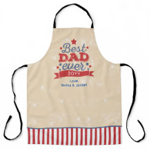 Beste vader ooit patriottisch rood sterretro