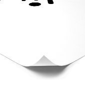 Beste vader ooit perfect poster (Hoek)