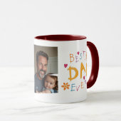 Beste vader ooit - Perfect Vaderdag Gift Mok (Voorkant rechts)