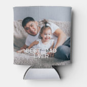 Beste vader ooit persoonlijke foto blikjeskoeler (Voorkant)