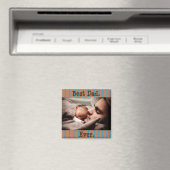 Beste vader ooit Persoonlijke Foto Magnet (Insitu (Vaatwasser))