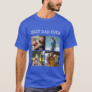 Beste vader ooit persoonlijke foto t-shirt