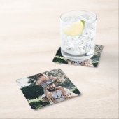 Beste vader ooit persoonlijke foto Vaderdag Kartonnen Onderzetters (Insitu)