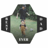 Beste vader ooit persoonlijke foto voetbal (Enkel)