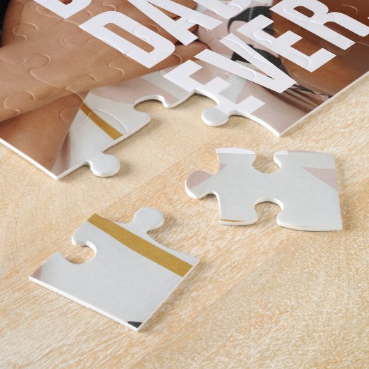 Beste vader ooit persoonlijke vaders Dag Legpuzzel (Zijkant)