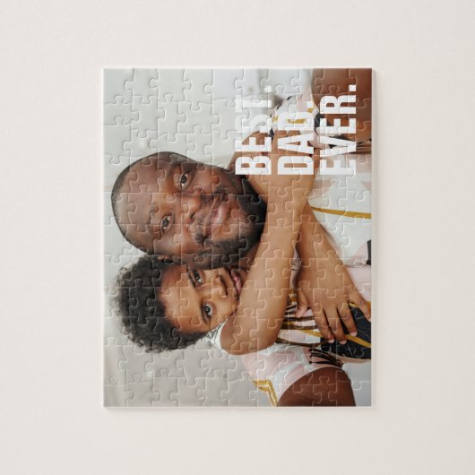 Beste vader ooit persoonlijke vaders Dag Legpuzzel (Verticaal)