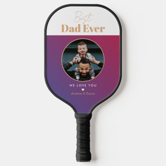 Beste vader ooit pickleball paddle (Voorkant)
