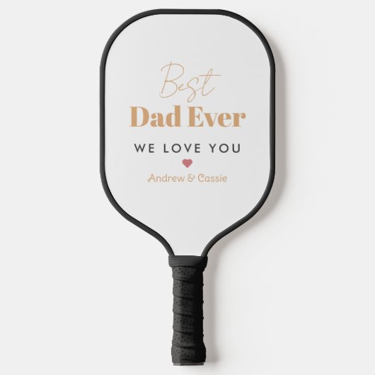 Beste vader ooit pickleball paddle (Voorkant)