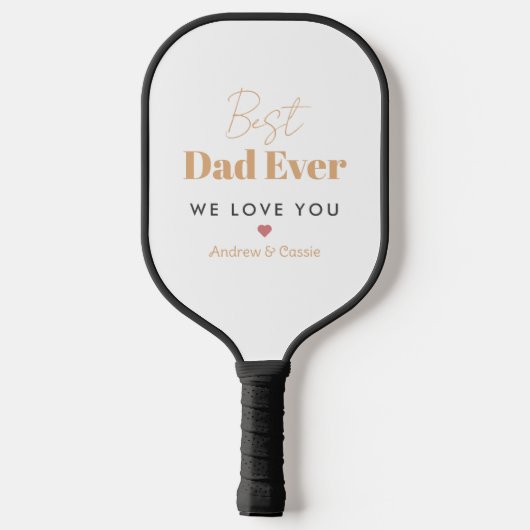 Beste vader ooit pickleball paddle (Achterkant)