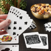 Beste vader ooit pokerkaarten (Insitu)