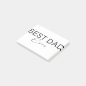Beste vader ooit post-it® notes (Schuin)