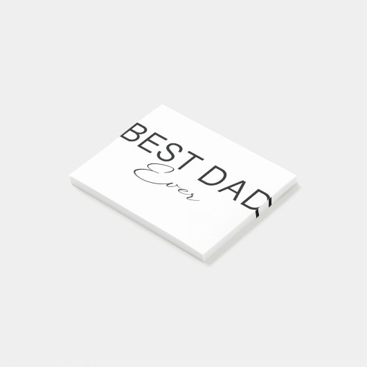 Beste vader ooit post-it® notes (Schuin)