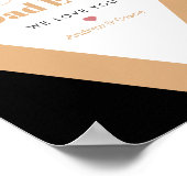 Beste vader ooit poster (Hoek)