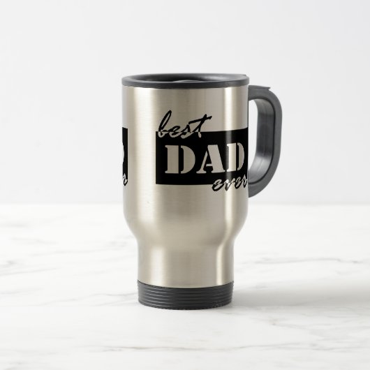 Beste vader ooit reisbeker (Voorkant rechts)