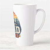 Beste vader ooit Retro berg zonsondergang mok (Rechts)