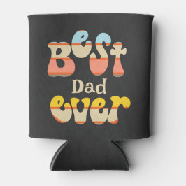 Beste vader ooit Retro Blikjeskoeler