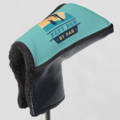 Beste vader ooit retro elke kleur golfheadcover (3/4 voorkant)