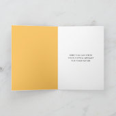 Beste vader ooit  retro script Vaderdag Kaart (Binnen)