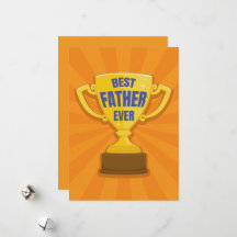 Beste vader ooit Retro trofee beker voor vader, pa