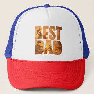 Beste vader ooit Retro Trucker Hat Pet