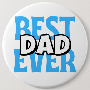 Beste vader ooit ronde button 6,0 cm