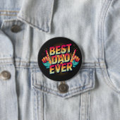 Beste vader ooit ronde button 7,6 cm (In situ)