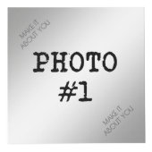 Beste vader ooit Rustic Wood Kubus (Voorkant)