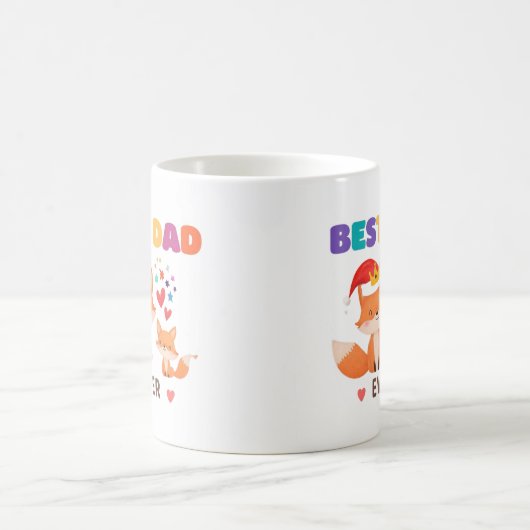 Beste vader ooit schattig ontwerp koffiemok (Center)