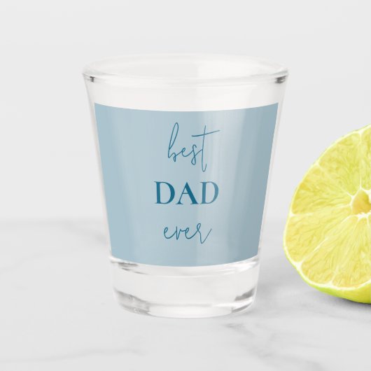 Beste vader ooit schoot glas | Vaderdag Gift (Voorkant)