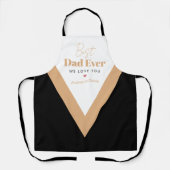 Beste vader ooit schort (Voorkant)