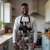 Beste vader ooit script Vaderdag Fotocollage Schort