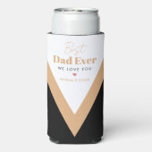 Beste vader ooit seltzer blikjeskoeler (Seltzer Achterkant)